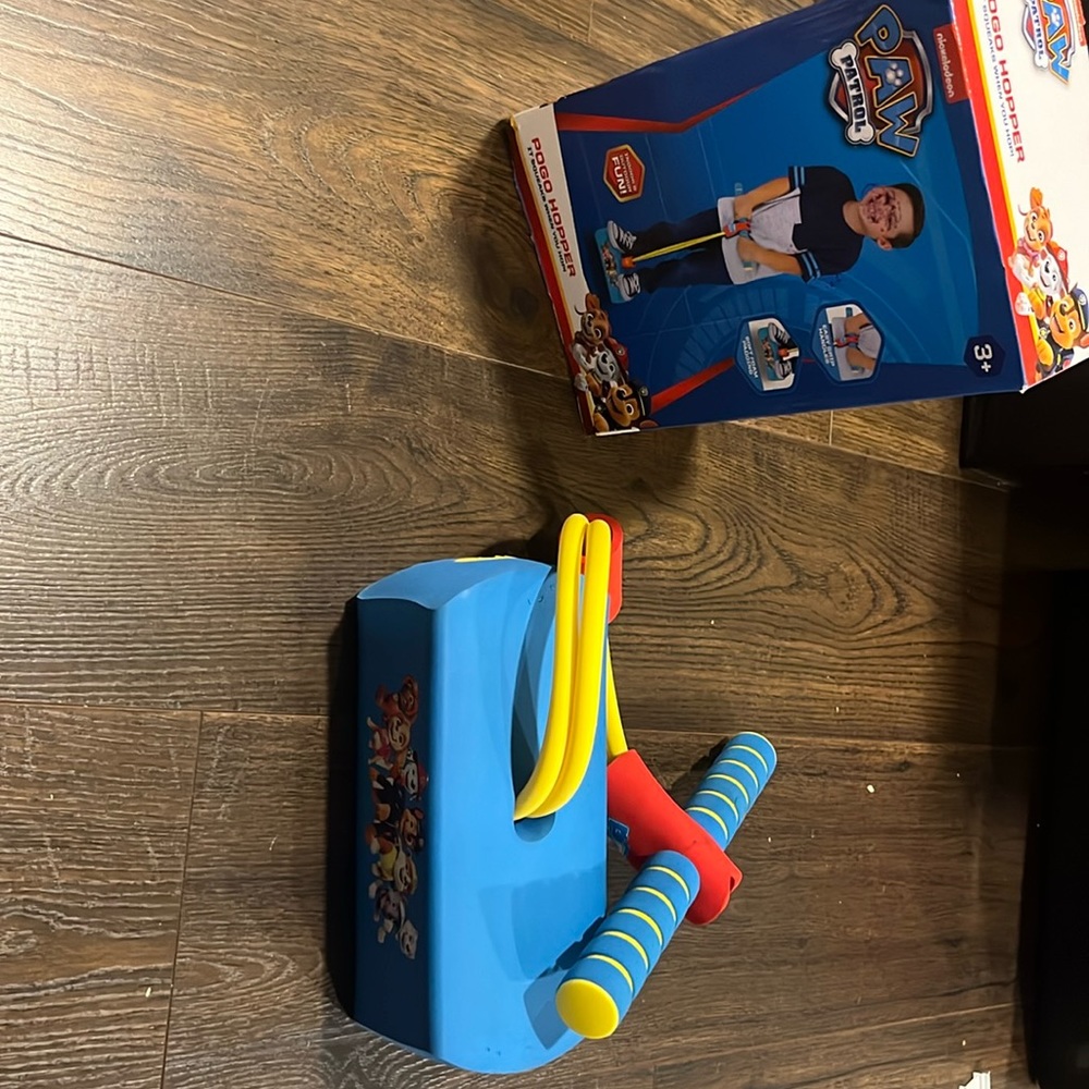 Pogo hopper for paw patrol